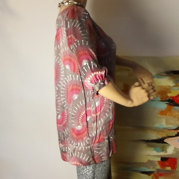 Gorgeous 100% Silk Nougat London Blouse size 2 - Picture 6 of 10